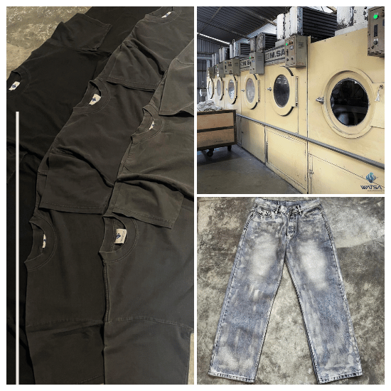 โรงงานฟอกย้อม ฟอกเฟด การมัดย้อม